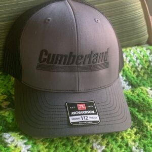 Richardson Cumberland 112 Trucker Hat - Black/Grey
